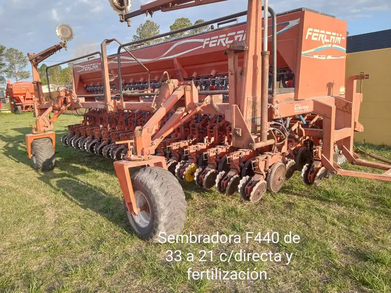 Sembradora Fercam F 440 33 A 21 Directa Y Fertil 2006 Agrofy