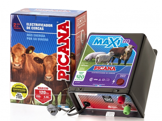 Electrificador-boyero Picana® Maxi 220 (120 Km/220v)-4,90j