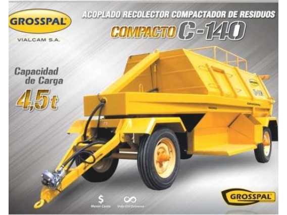Compactador De Residuos Grosspal C 140