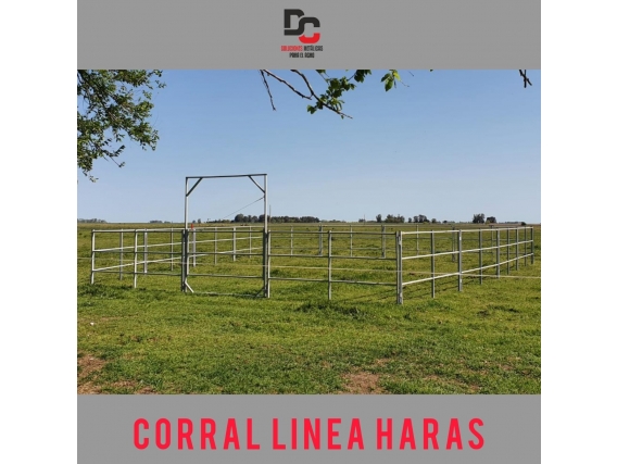 Corral Equino Desmontable Y Móvil Dc Linea Haras