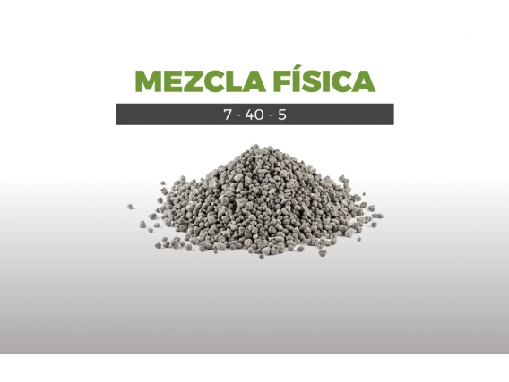 Fertilizante Mezcla Fisica 7 - 40 - 5