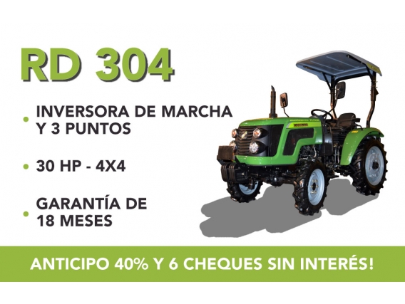 Tractor Chery Rd304 30Hp