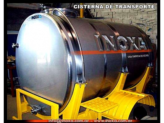 Tanque Transporte Inoxa 2500 Ltrs.