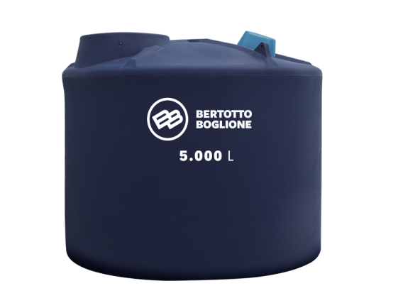 Tanque plástico Vertical 5000 lts. Bertotto Boglione