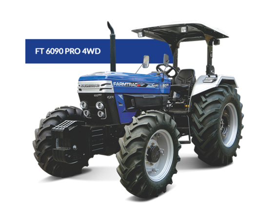 Tractor Tracción Doble, Farmtrac  6090 PRO