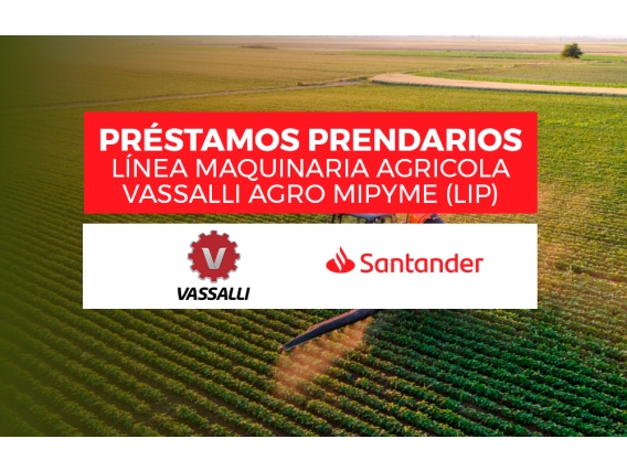 Prendario - Línea Vasalli Agro Mipyme