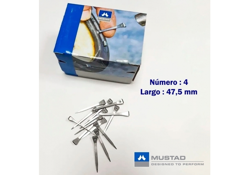 Clavos Mustad Original Herrar Herradura X 250u Agrofy 8467