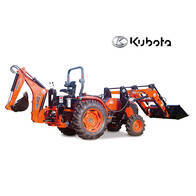 Tractor Kubota MX5100 con Pala y Retro
