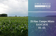 Campo Mixto en venta de 25 Hectáreas En Ranchos Buenos Aires