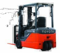 Autoelevador Toyota 48V 3 Ruedas 1.8 Toneladas