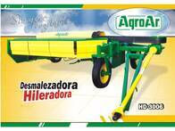 Hileradora Desmalezadora de Arrastre Nueva Agroar