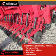 Sembradora de grano fino usada Crucianelli Pionera 2008