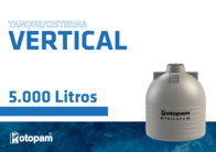 Tanque Cisterna Vertical Rotopam 5000 Litros Nuevo En Venta