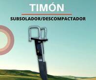 Timón Subsolador 3/4 Y 1 Pulgadas Con Rejas 12 Y 18 Cm