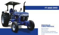Tractor Farmtrac Ft 6060 2Wd 60 Hp Nuevo