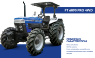 Tractor Farmtrac Ft 6090 Pro 4Wd 90 Hp Nuevo