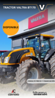 Tractor Valtra BT 170 175 hp nuevo año 2023 En Venta