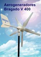 Aérogenerador 400W. 12 / 24 Vcc