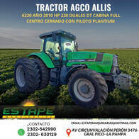 Agco Allis 6220, 220 Hp. Año 2010. Centro Cerrado