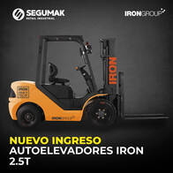 Autoelevador Iron Idf 2.5T Nuevo 2500 Kgs En Venta