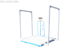 Balanza Electrónica Para Big Bag Modelo Bb1