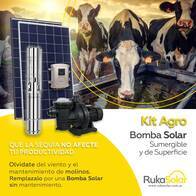 Bombas Solares Sumergibles Y De Superficie - Handuro