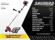 Bordeadora Shimura Shgx35B Motor 4T