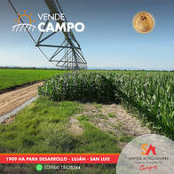 Campo De 1.909 Ha En Luján, Ayacucho, San Luis