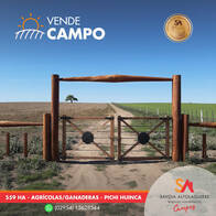 Campo De 559 Ha Agrícolas/ganaderas En La Pampa.