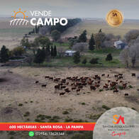 Campo De 600 Ha En Santa Rosa, Depto Capital, La Pampa