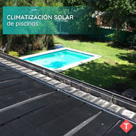 Climatización Solar Piscina 5 X 8 Mts. 40 M2