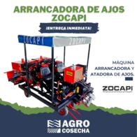 Cosechadora Arrancadora De Ajos Zocapi