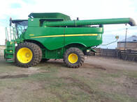 Cosechadora John Deere S 660 Con Draper