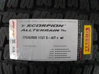 Cubierta Pirelli Scorpion At 275/60R20