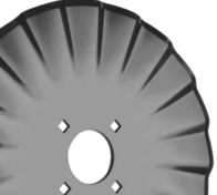 Cuchilla Radial Ingersoll Diámetro 17"