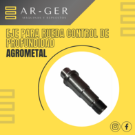 Eje Para Rueda Control De Profundidad
