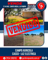 En Venta 214 Has, Santa Rosa, La Pampa.-