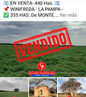 En Venta 440 Has Winifreda La Pampa.-