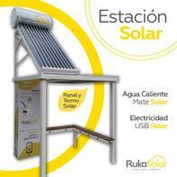 Estaciones Solares Públicas Agua Mate - Carga Celulares
