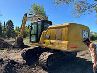 Excavadora Cat 320 Gc