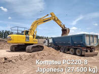 Excavadora Komatsu Pc220-8 Japonesa