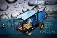 Hidrolavadora Industrial Trifásica 200Bar 10Hp - FC-2021-T Skunk