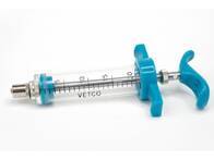 Jeringa Reusable de 20ml - Vetco Supply con Dosificador TPX