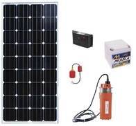 Kit Bomba Sumergible Solar Rinde 1200 Lt/dia
