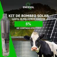 Kit De Bombeo Solar .