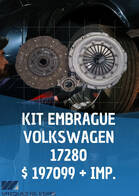 Kit De Embreague Volkswagen 17280