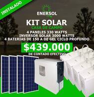 Kit Solar Fotovoltaico.