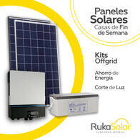 Kit Solar Para Casas De Fin De Semana Conectadas A Red