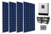 Kit Solar 6400Wh/d C/inversor Cargadoronda Pura 5Kw