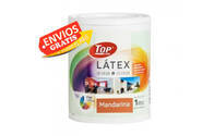 Latex Lavable Interior Exterior  Topline 1 Lts Mandarina